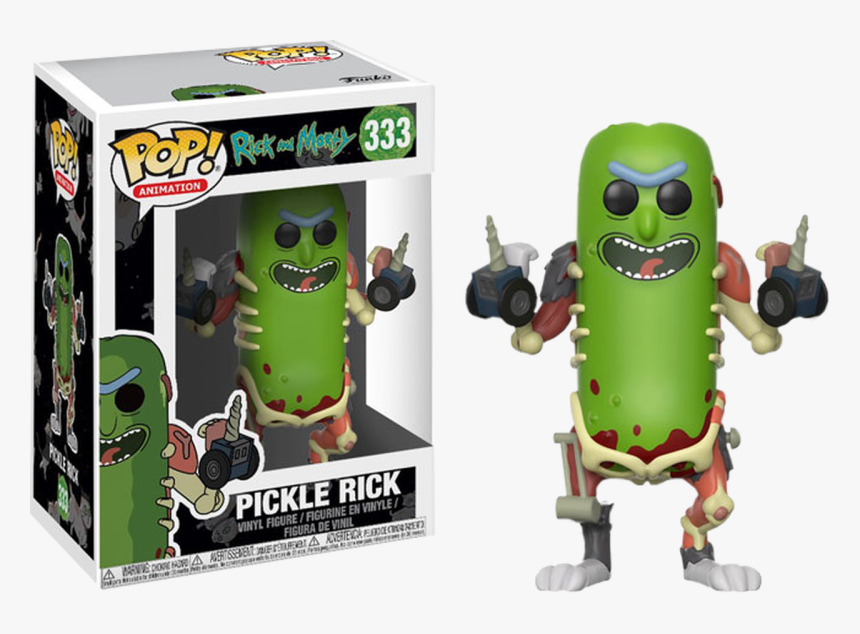 Rick And Morty - Pop Funko Rick And Morty Pickle Rick, HD Png Download, Free Download