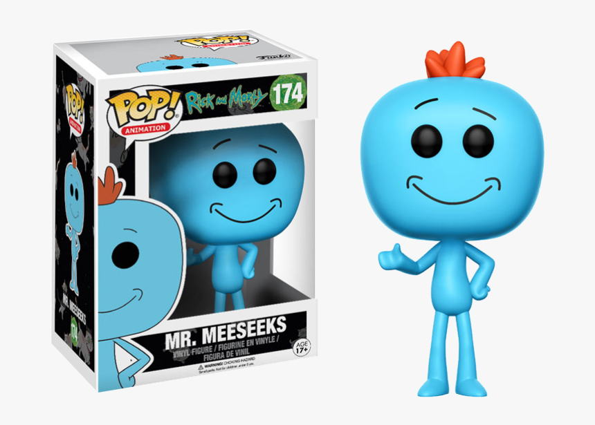 Funko Pop Mr Meeseeks, HD Png Download, Free Download