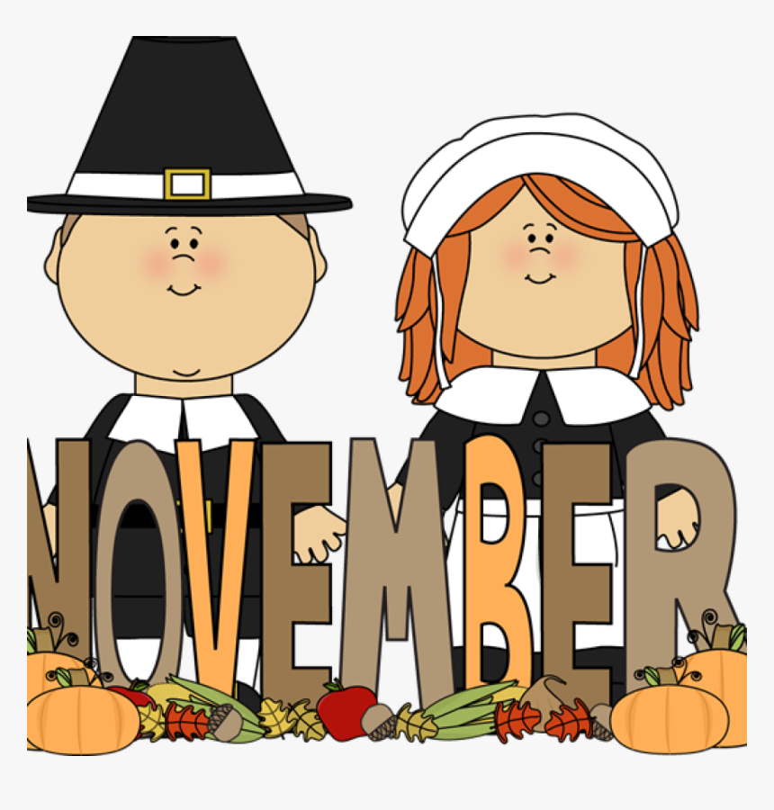 Word Clip Art Free Chicken Clipart - Months Of The Year November, HD Png Download, Free Download