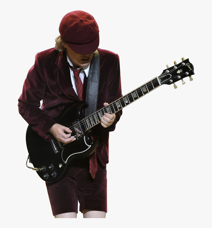 Angus Young Guitar Png, Transparent Png, Free Download