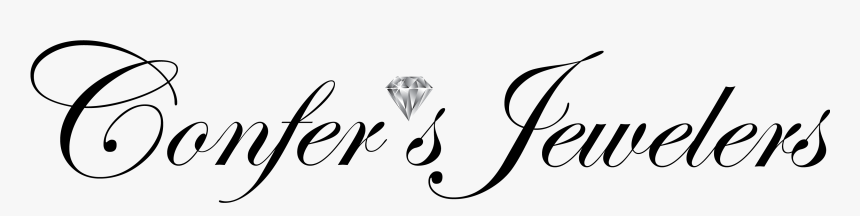 Confer"s Jewelers Custom Jewelry, Diamonds, Engagement - Jewelry Logos Brand Transparent, HD Png Download, Free Download
