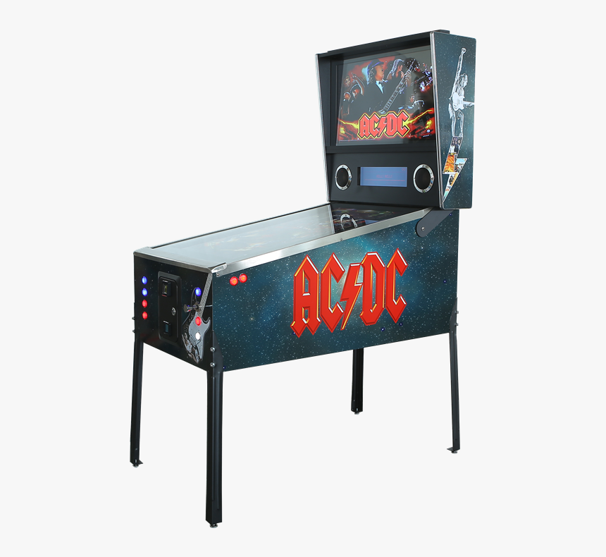 Acdc Virtual Pinball Machine Hire - Acdc Fotos Pinball Art, HD Png Download, Free Download