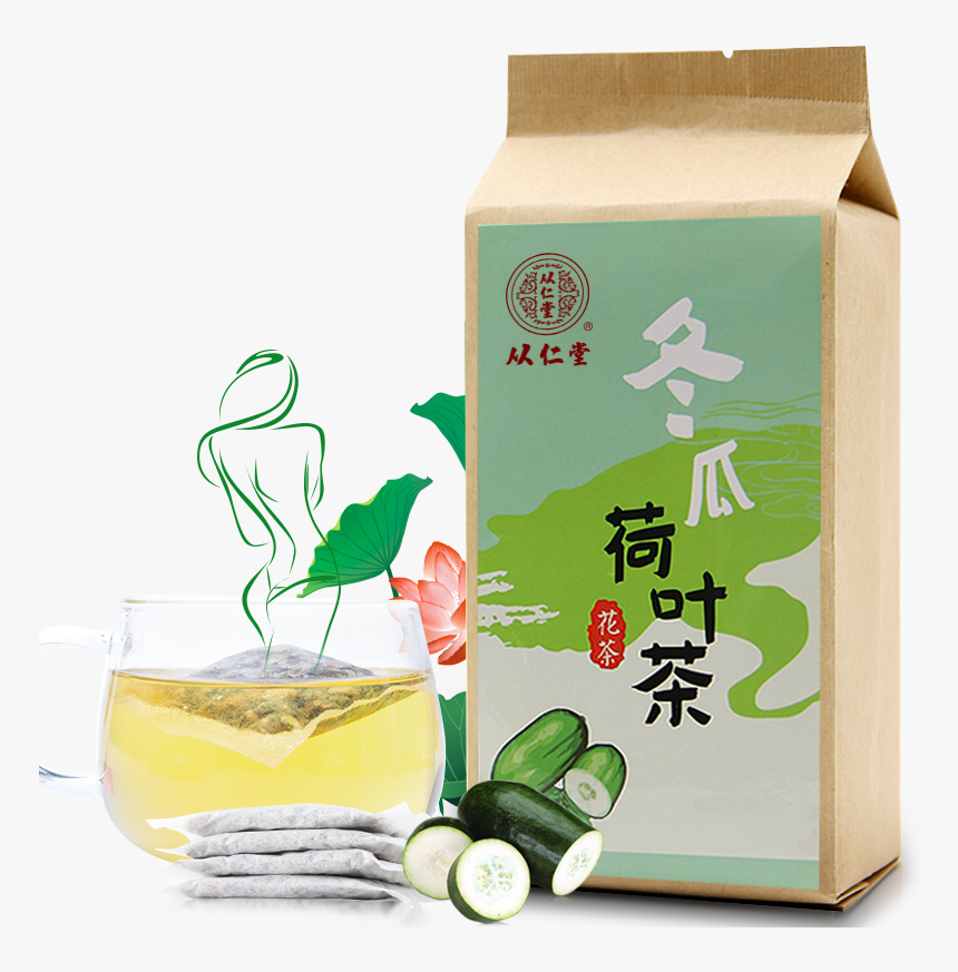 Herbal Tea Bag With Lotus Leaf Tea Bag 120g - Tea, HD Png Download, Free Download