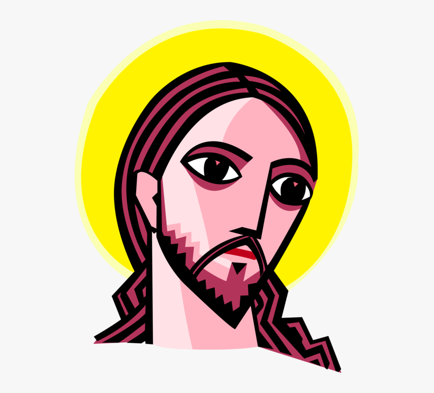 Vector Illustration Of Jesus Christ, Son Of God And - Illustration Of Jesus God, HD Png Download, Free Download