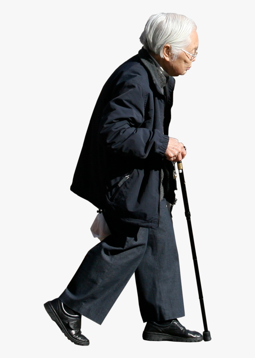 ) - Old Man Walking Png, Transparent Png, Free Download