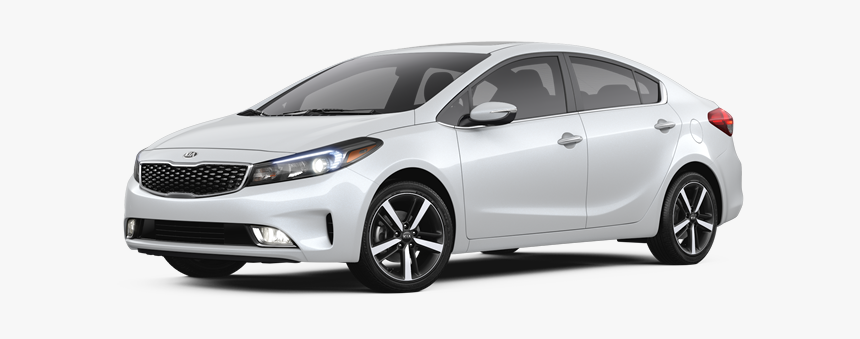 2018 Kia Forte In Snow White Pearl - 2018 Kia Forte White, HD Png Download, Free Download