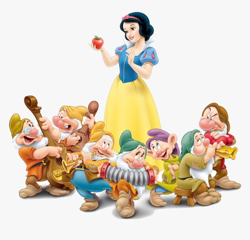 Snow White And The Seven Dwarfs Png, Transparent Png, Free Download