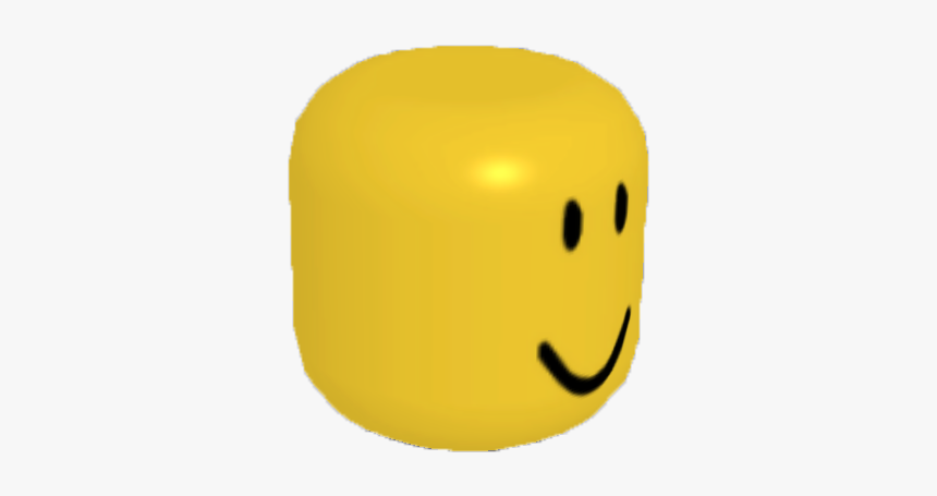 Roblox Head Png Smiley Transparent Png Kindpng - roblox noob roblox noob no background hd png download