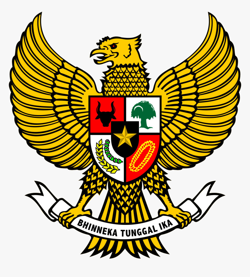 Garuda Pancasila Logo, Garuda Pancasila, Garuda Pancasila - Lambang Garuda Indonesia Png, Transparent Png, Free Download