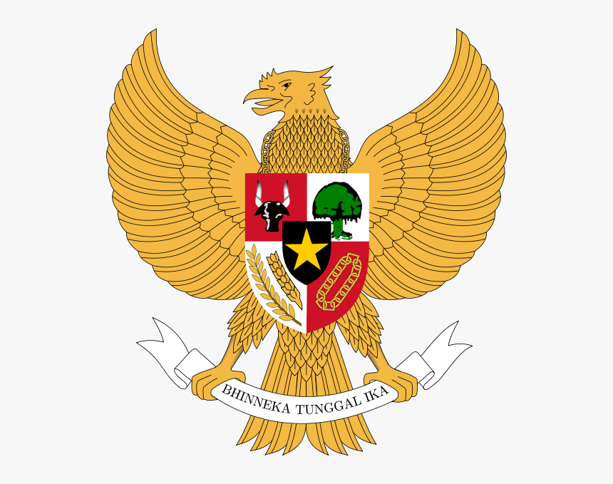 Transparent Garuda Pancasila Png - Coat Of Arms Indonesia, Png Download, Free Download