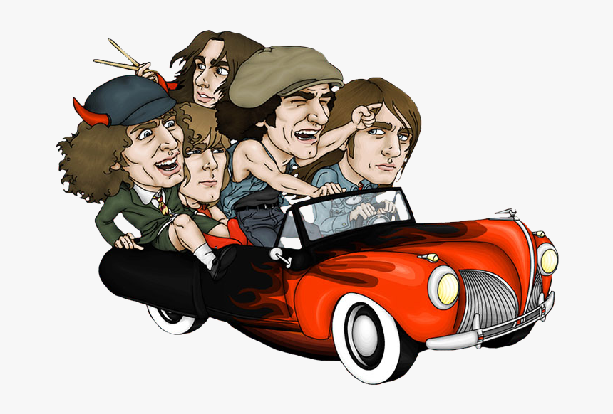 Ac/dc Rarezas - Acdc Cartoon, HD Png Download, Free Download