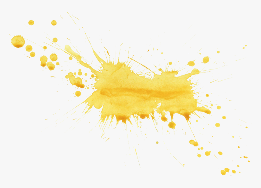Gold Splash Png - Gold Paint Splatter Png, Transparent Png, Free Download