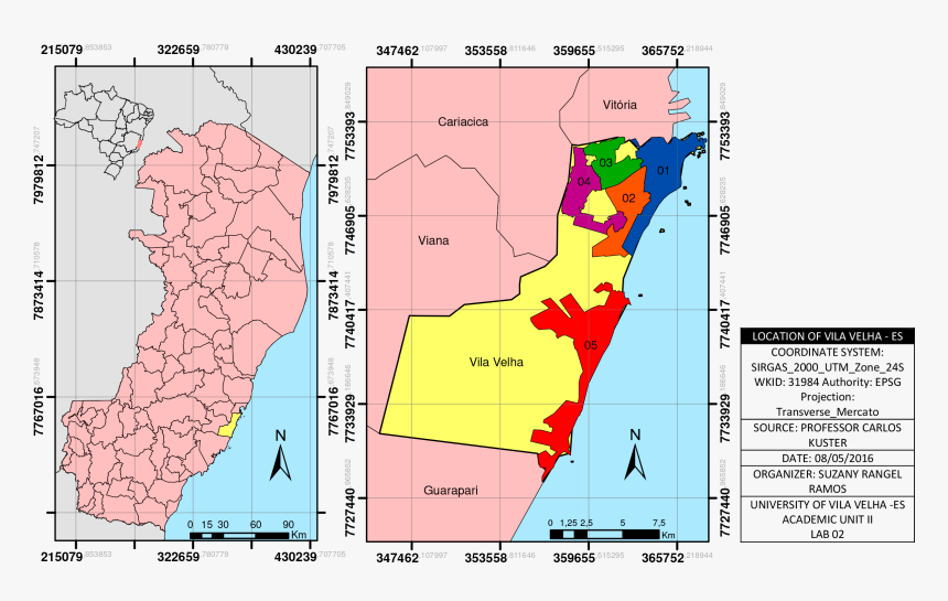 Regiões Administrativas De Vila Velha, HD Png Download, Free Download