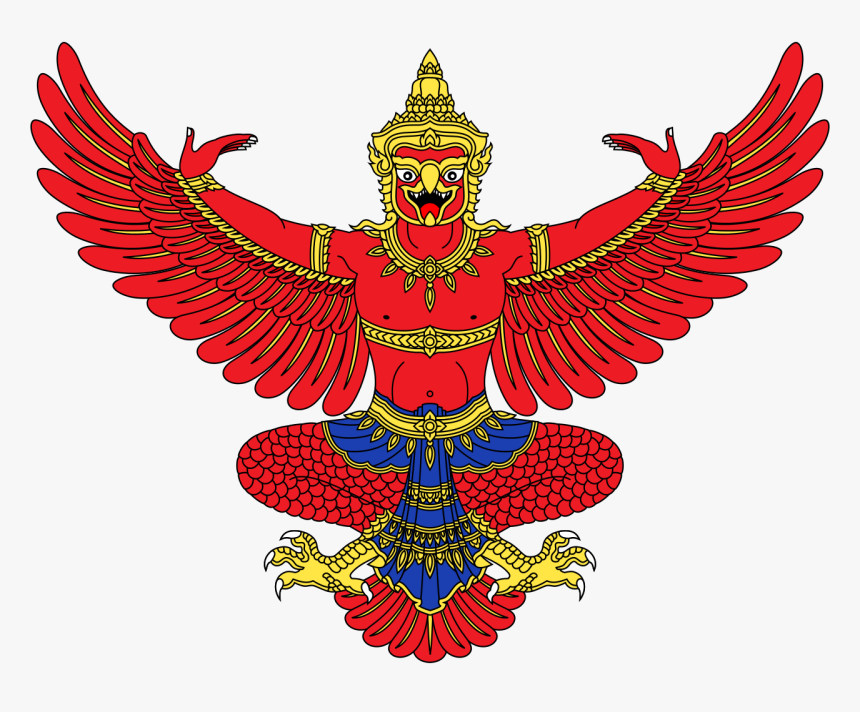 Garuda Pancasila Logo Vector - National Emblem Of Thailand, HD Png Download, Free Download