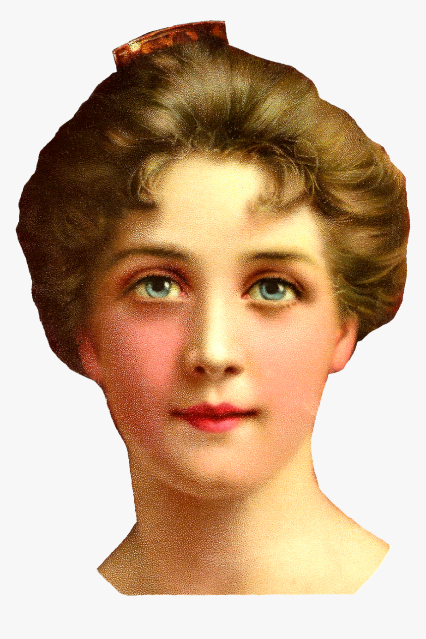 Victorian Face Art, HD Png Download, Free Download