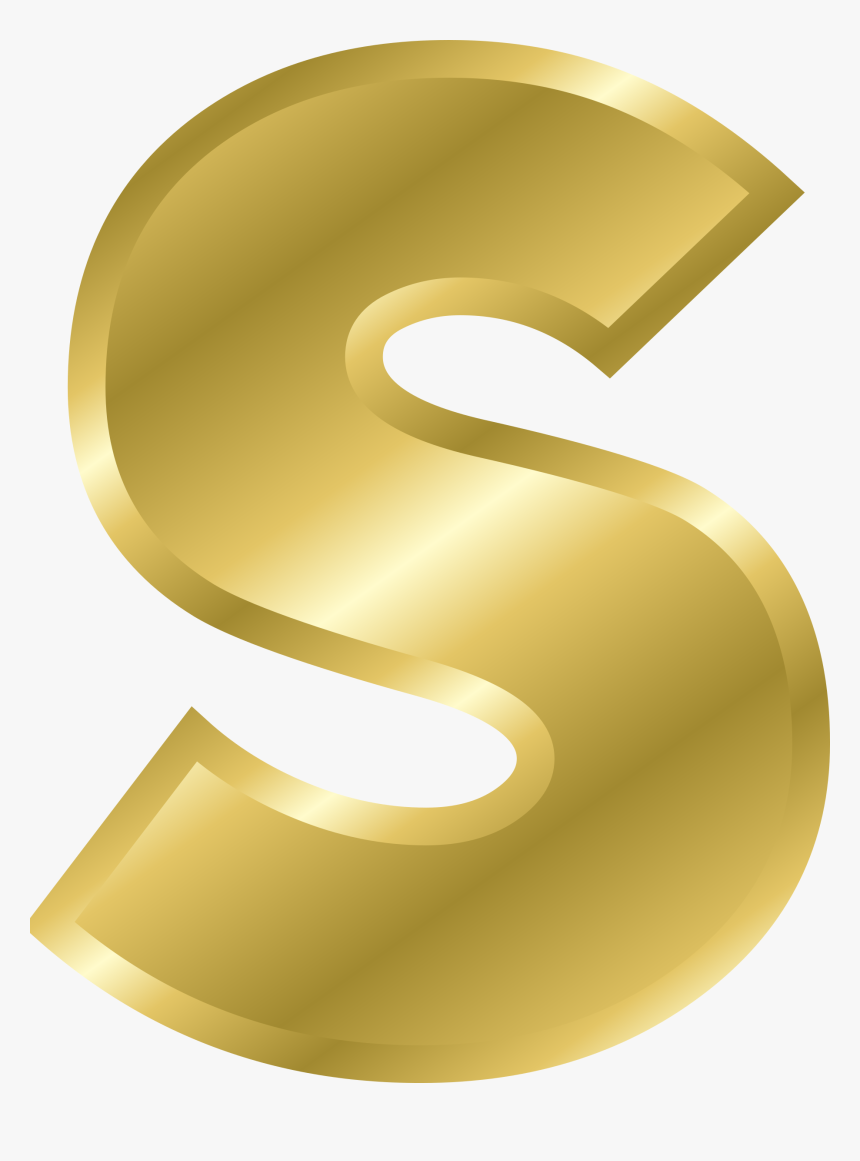 Alphabet Letters In Gold, HD Png Download, Free Download