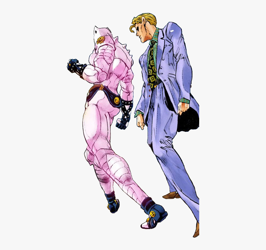 Transparent Killer Queen Jojo Png - Kira And Killer Queen Transparent, Png Download, Free Download