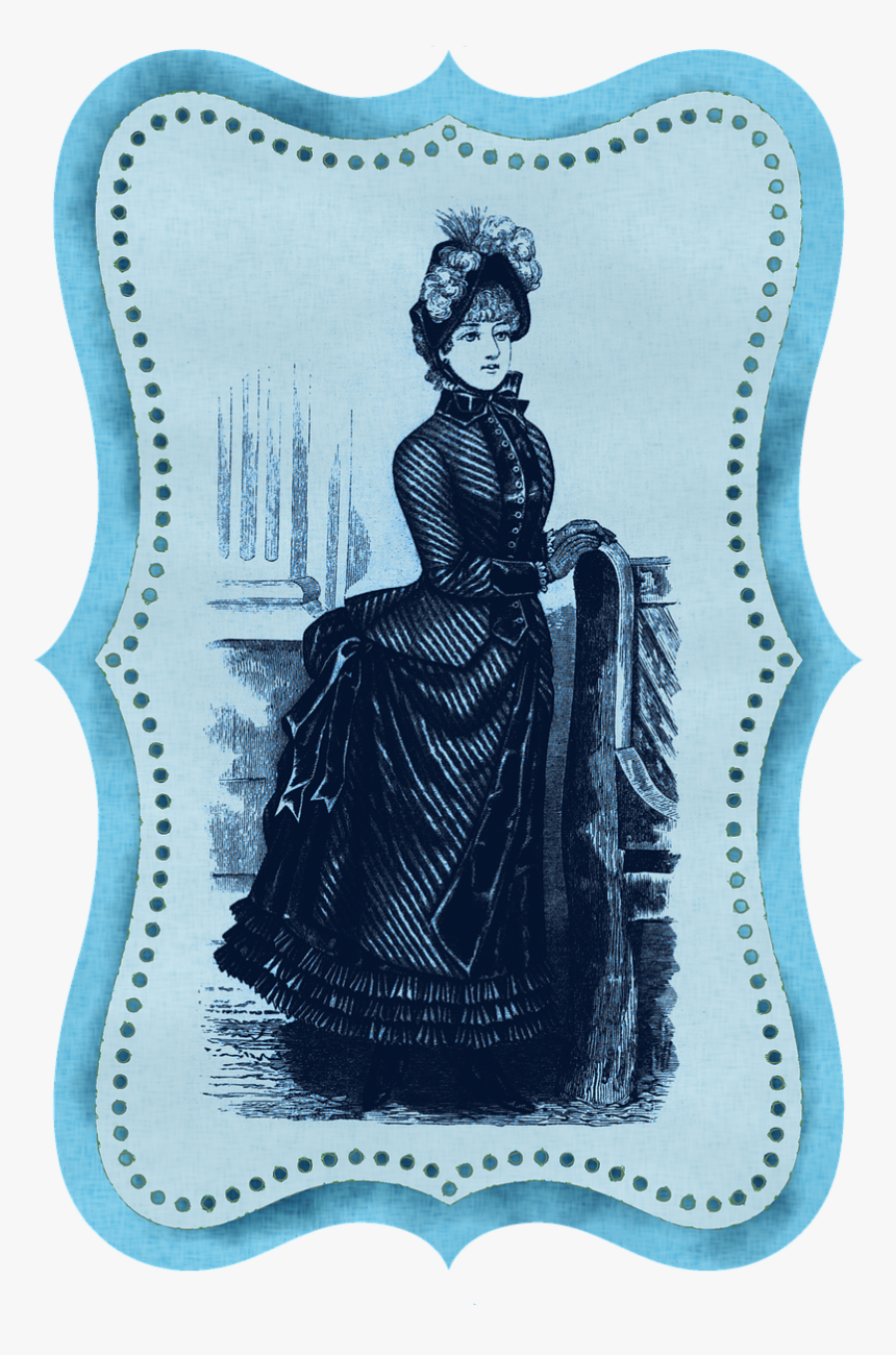 Transparent Victorian Woman Png - Victorian Era Victorian Women Postcards, Png Download, Free Download