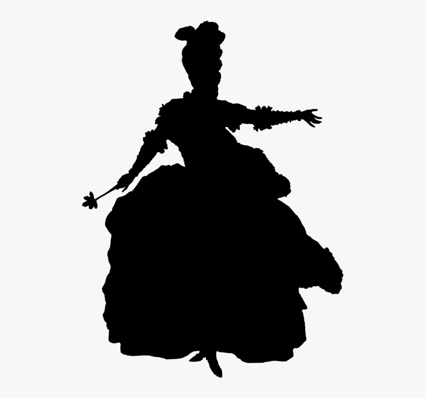 Victorian Lady Die Cut Machines, Victorian Women, Arts - Transparent Victorian Silhouette Png, Png Download, Free Download