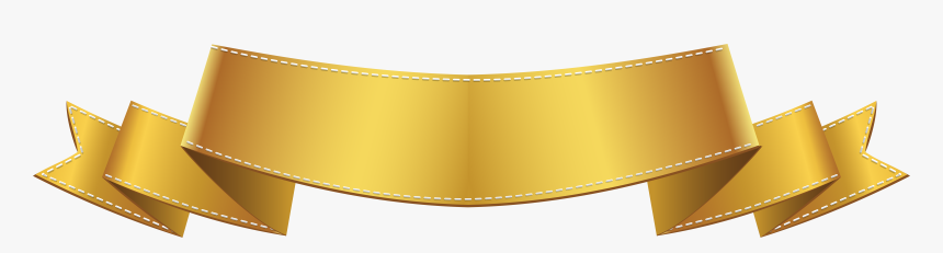 Gold Banner Clip Art, HD Png Download, Free Download