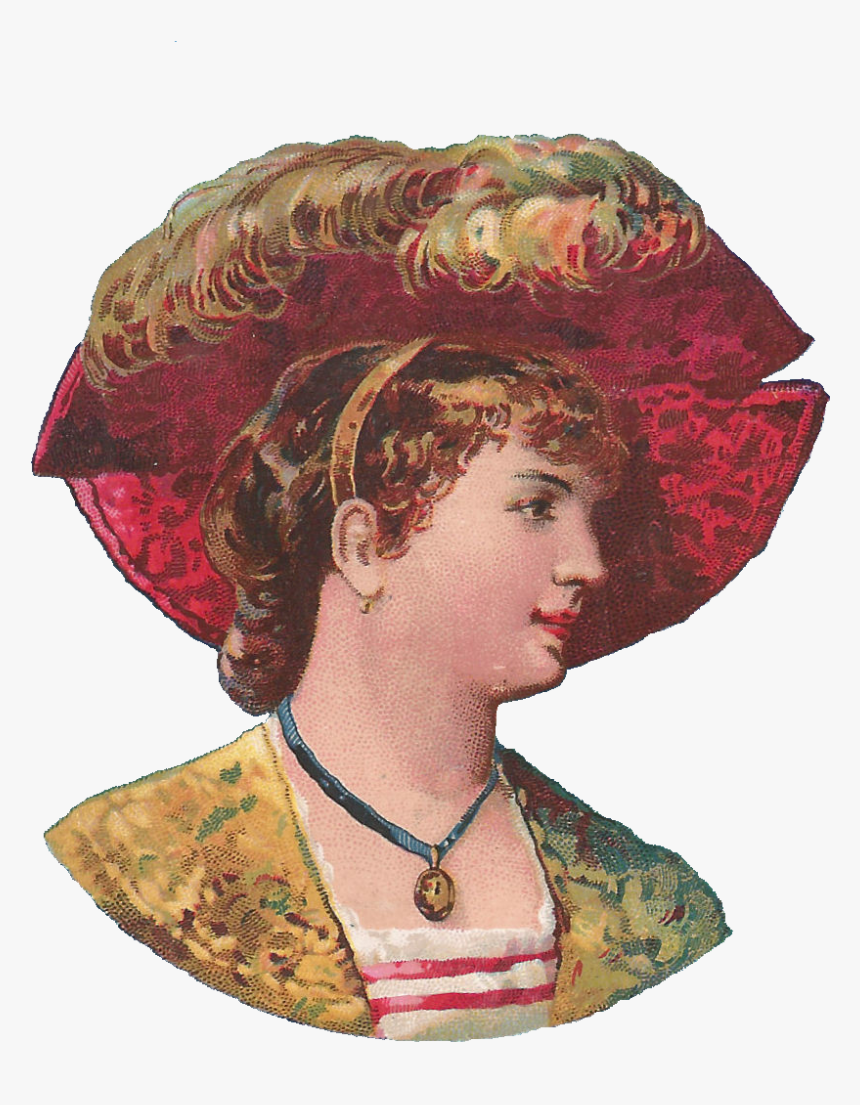 Transparent Victorian Woman Png - Headpiece, Png Download, Free Download