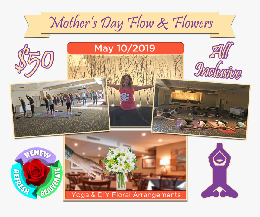 Mother’s Day Yoga & Floral Arrangements [expired] - Fête De La Musique, HD Png Download, Free Download