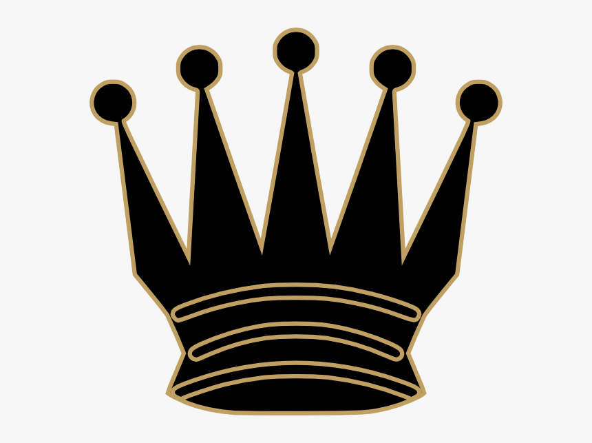 Gray Queen Clip Art - Corona De Reina Ajedrez, HD Png Download, Free Download