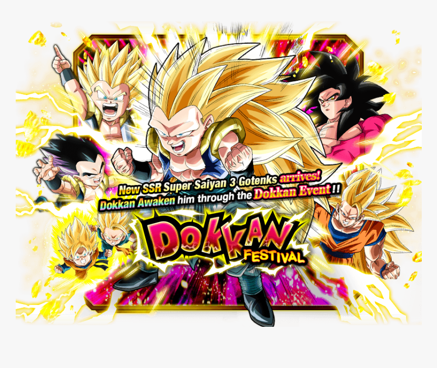 Super Saiyan 3 Gotenks Dokkan, HD Png Download, Free Download