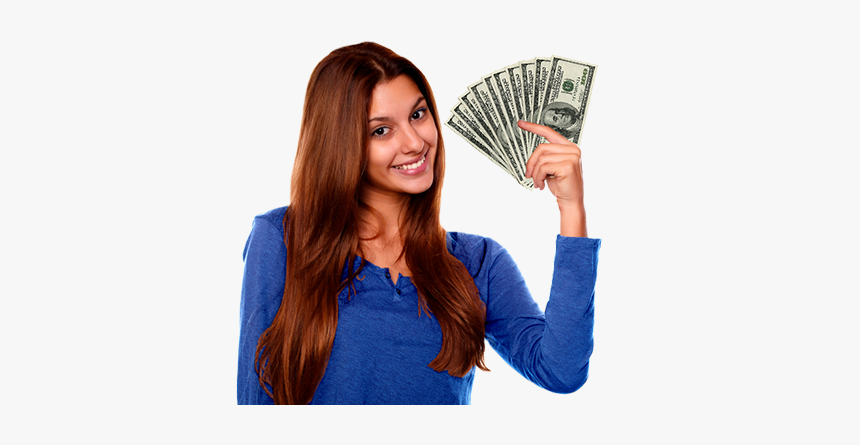 Girl Hand Dollar Png, Transparent Png, Free Download