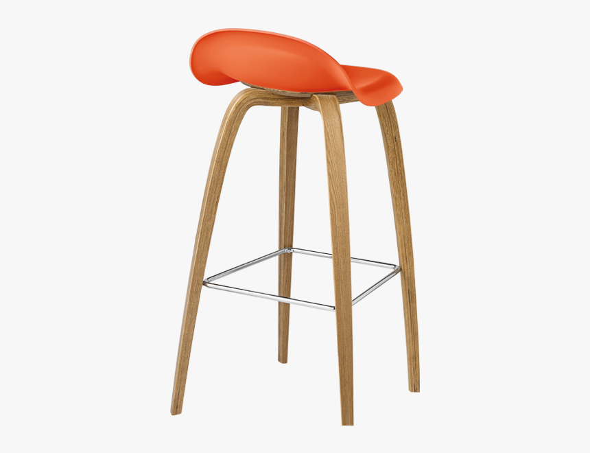 Orange Bar Stool Png, Transparent Png, Free Download