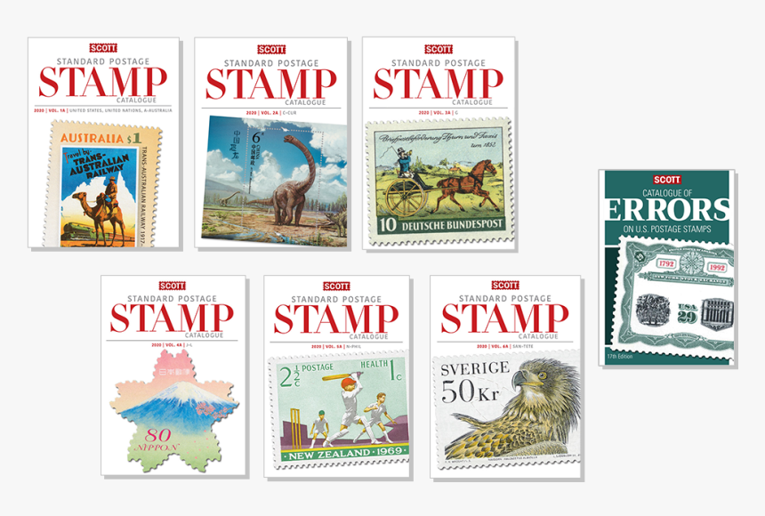 2020 Scott Standard Catalogue Set Retail - Postage Stamp, HD Png Download, Free Download