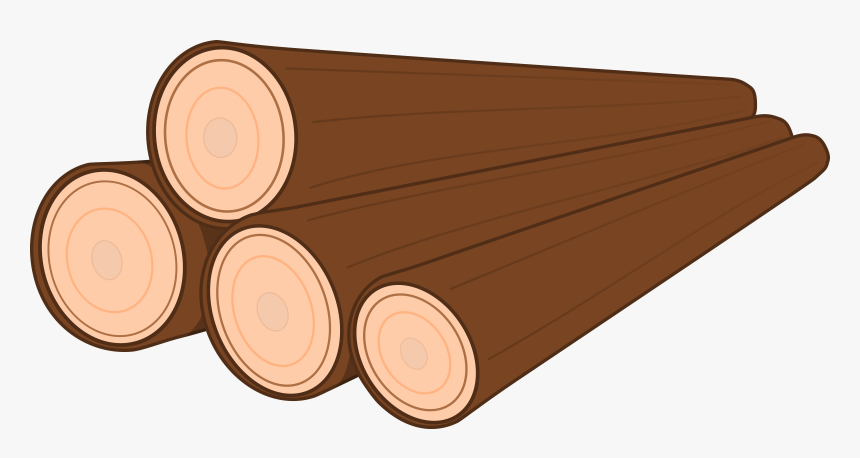 Transparent Woods Clipart - Pile Of Logs Clipart, HD Png Download, Free Download