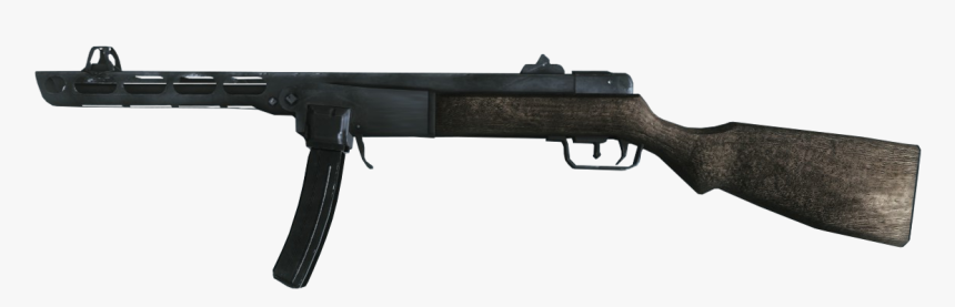 Call Of Duty Wiki - Cod Ww2 Ppsh Png, Transparent Png, Free Download