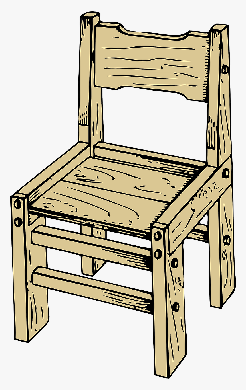 Wooden Chair Clip Art, HD Png Download, Free Download