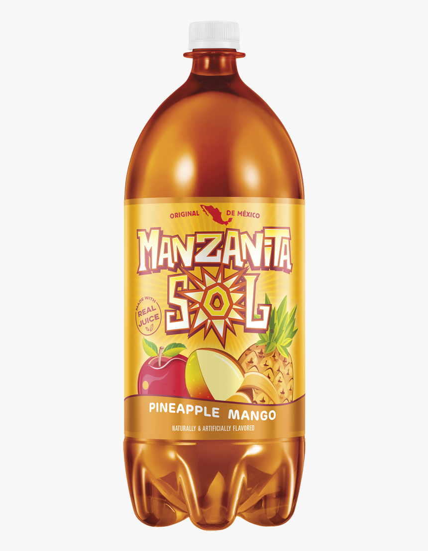 2ltr Manz Sol Pine Mango - Diet Pepsi 2 Liter, HD Png Download, Free Download
