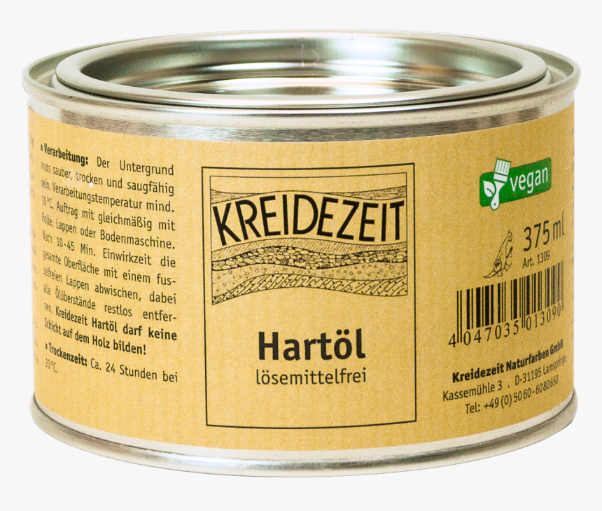 Kreidezeit Naturfarben Wood Treatment Hard Oil 0,375 - Leinöl Kreidezeit, HD Png Download, Free Download