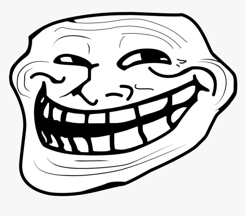 Troll Face Png - Troll Face, Transparent Png, Free Download