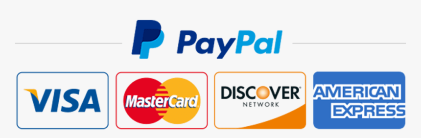 No-title - Credit Card Paypal Logo, HD Png Download - kindpng