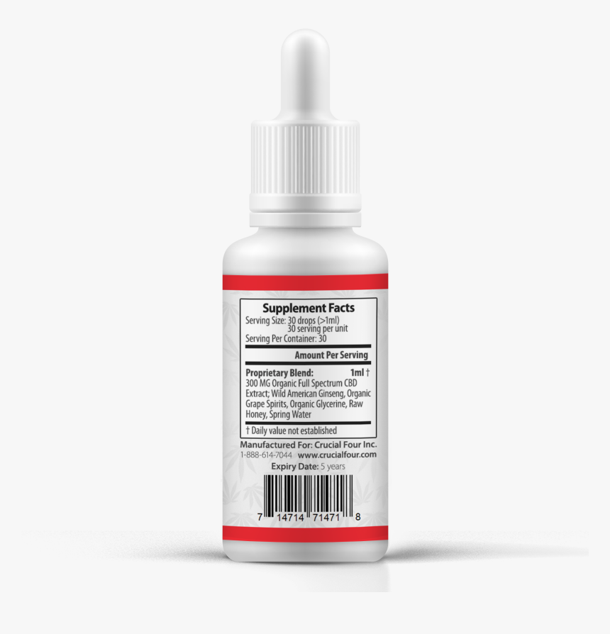 Mcbd 300mg Organic Cbd Oil American Ginseng - Cosmetics, HD Png Download, Free Download