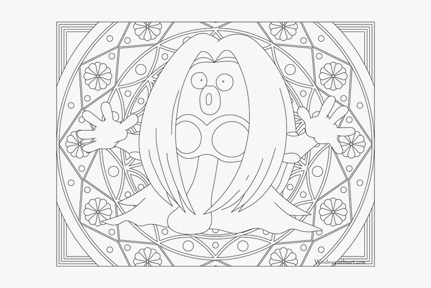 Adult Pokemon Coloring Pages, HD Png Download, Free Download