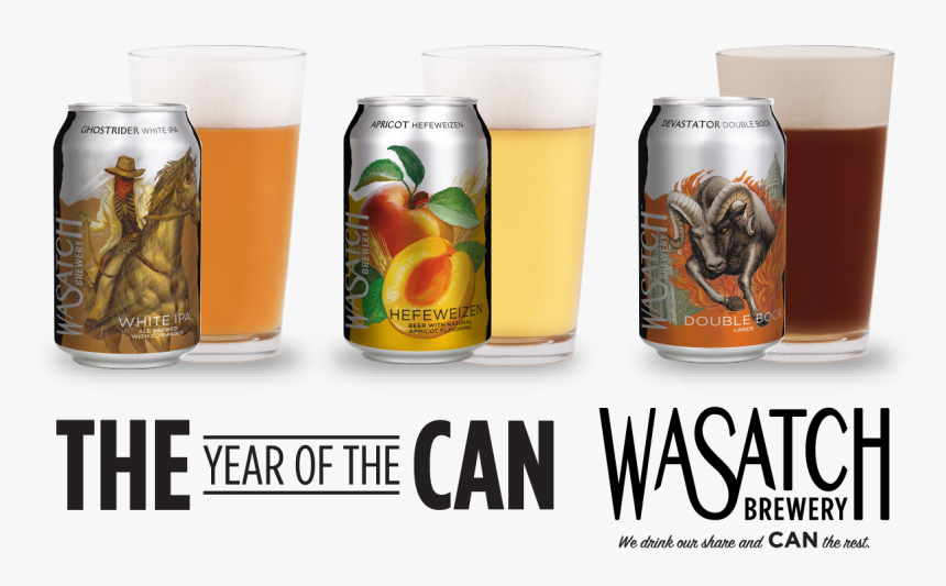 Wasatch Brewery Beers, HD Png Download, Free Download