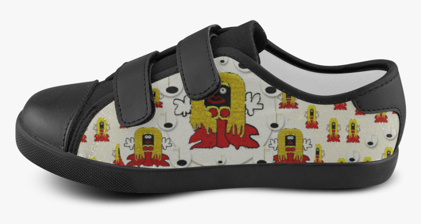 Jynx Is Singing Velcro Canvas Kid"s Shoes - Outdoor Shoe, HD Png Download, Free Download