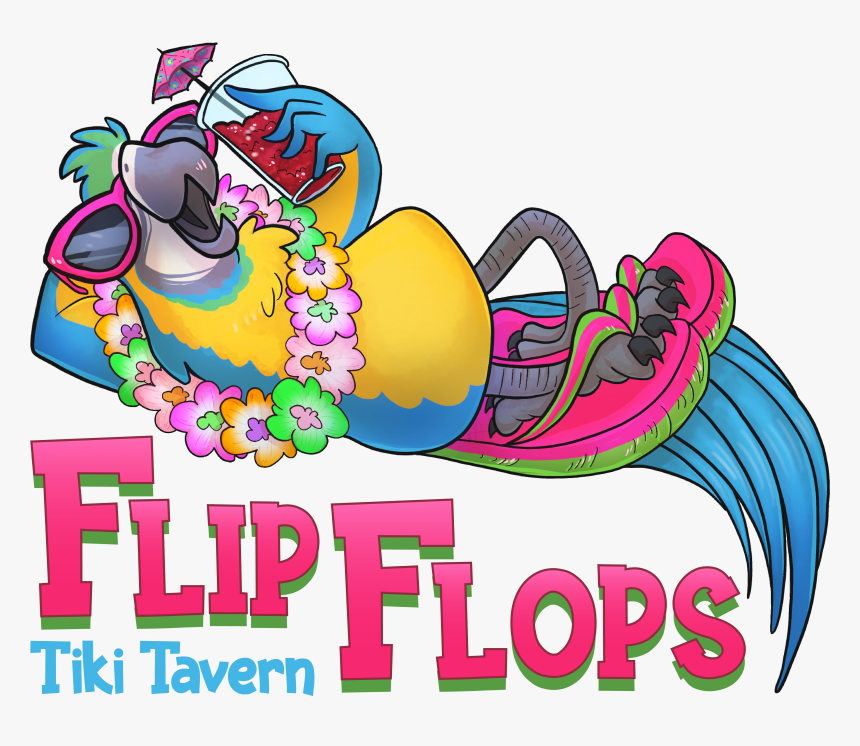 Flip Flops Tiki Tavern, HD Png Download, Free Download