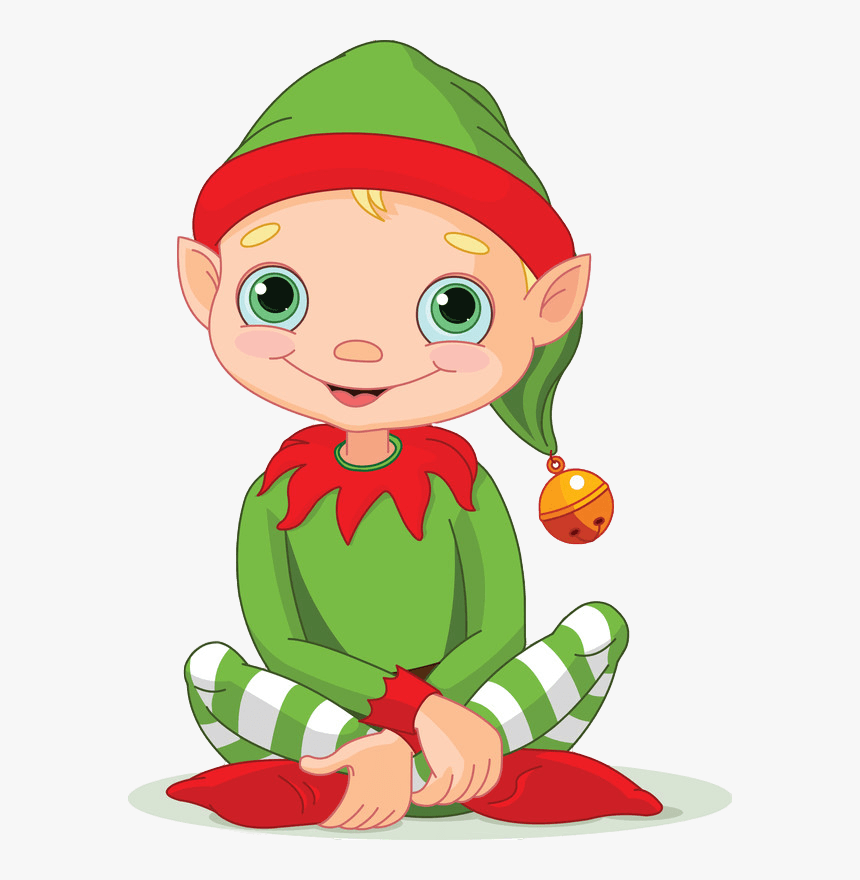 The Elf On The Shelf Santa Claus Christmas Elf Clip - Free Clip Art Elf, HD Png Download, Free Download