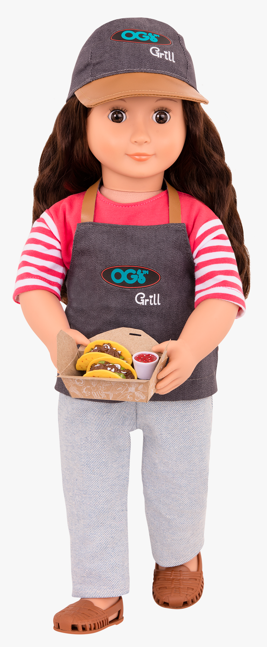 Our Generation Food Truck Doll, HD Png Download, Free Download