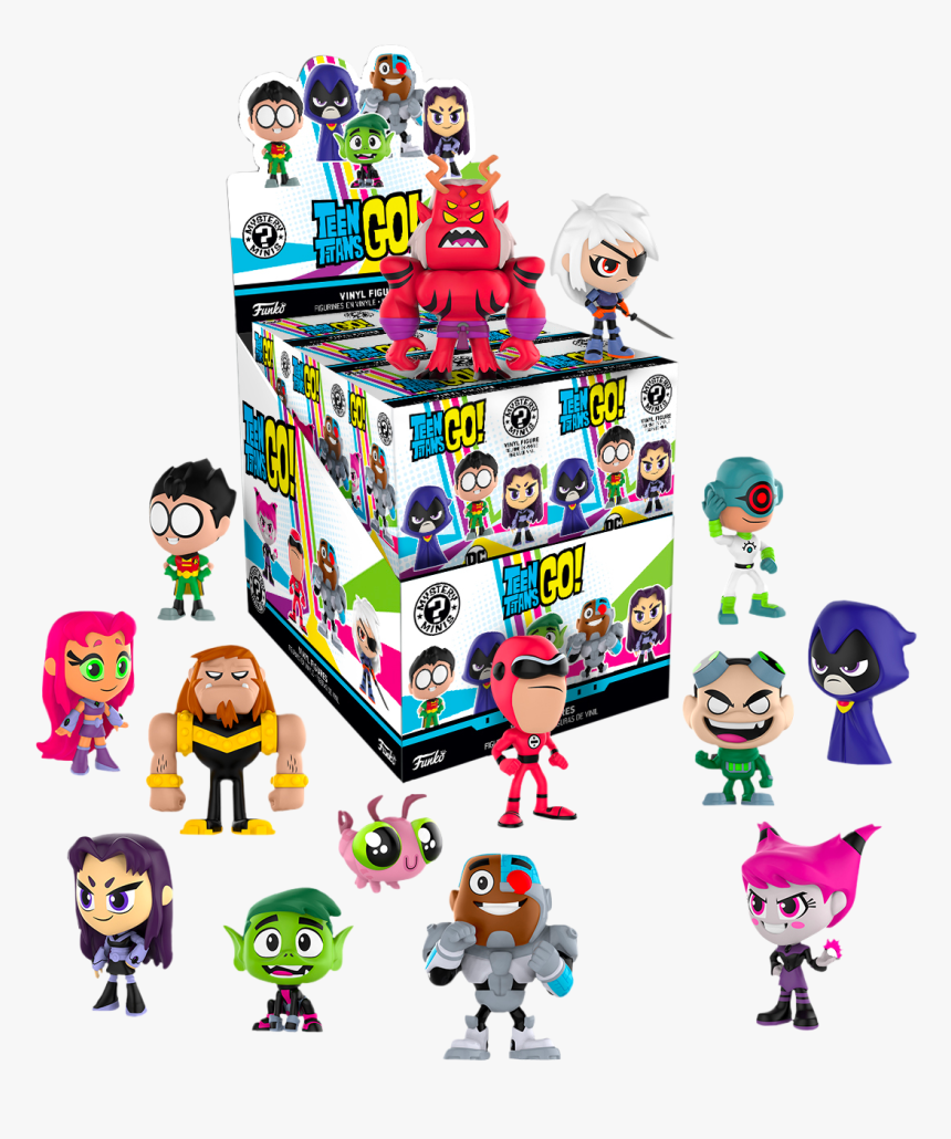 Teen Titans Go Funko Mystery, HD Png Download, Free Download