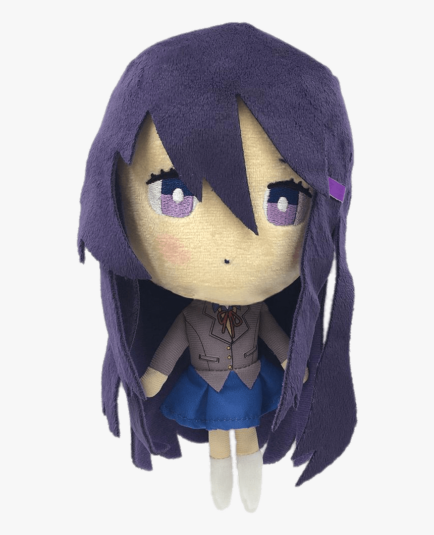 Doki Doki Literature Club Yuri Plush Doll Clip Arts - Doki Doki Literature Club Store, HD Png Download, Free Download