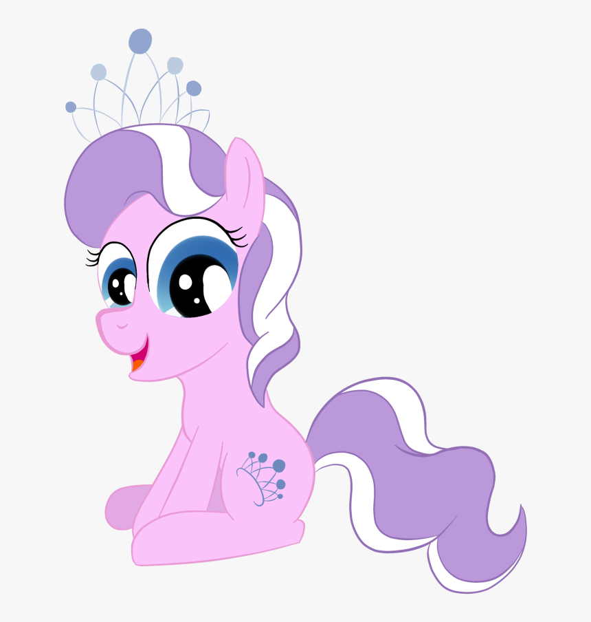 Infernaldalek, Diamond Tiara, Safe, Sitting, Solo - Cartoon, HD Png Download, Free Download