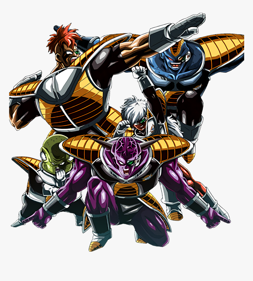 The Elite Troops] Ginyu Hd Version [最強の精鋭部隊参上] ギニュー - Ginyu Force Png, Transparent Png, Free Download