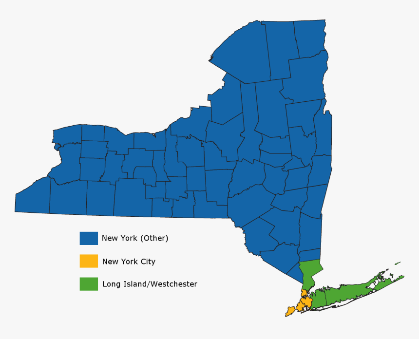 Transparent New York Map Png - Ny 19 District Map, Png Download, Free Download